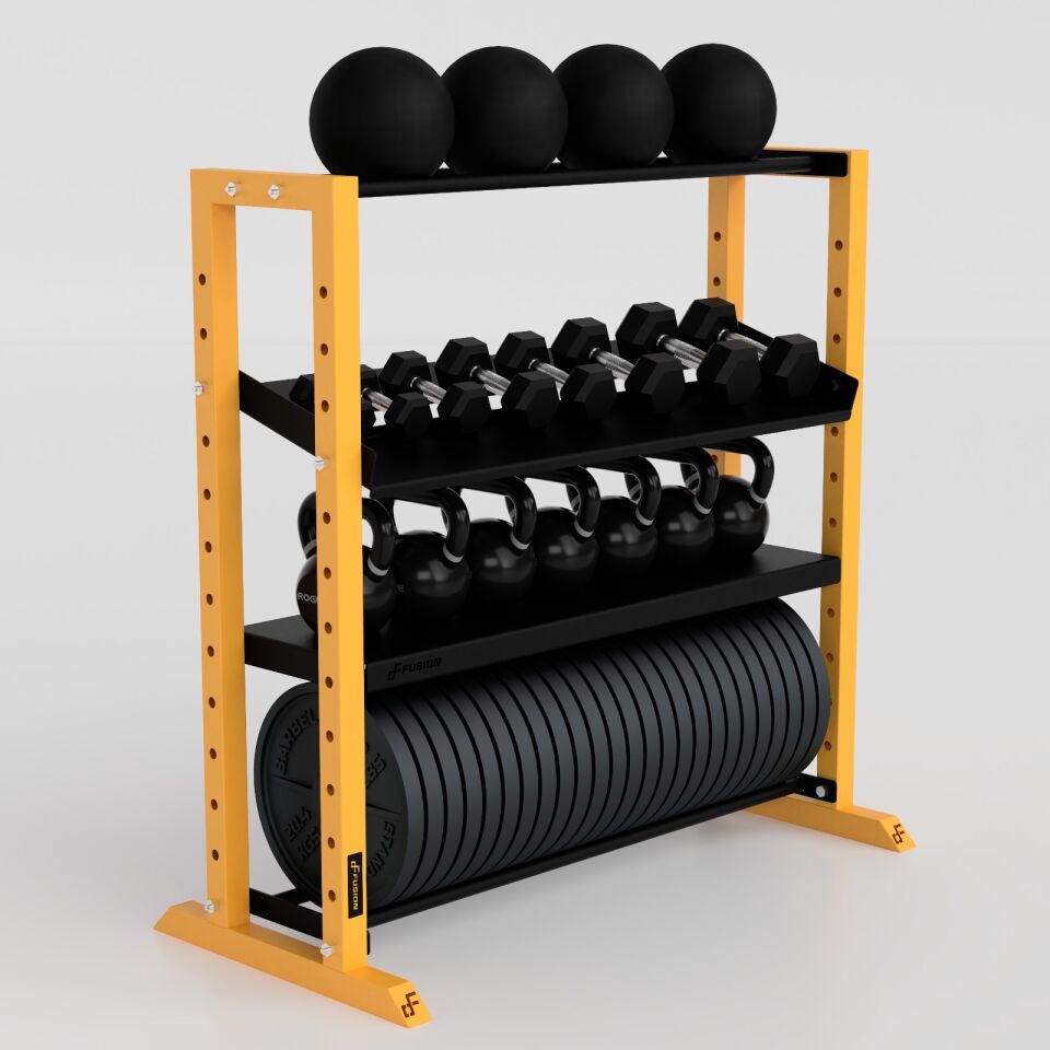 Fusion 4 Katlı Çoklu Depolama Rafı