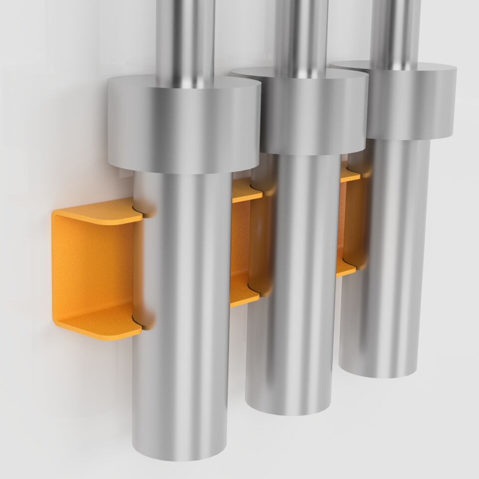 Fusion Dikey Halter Bar Depolama Askısı -3’lü