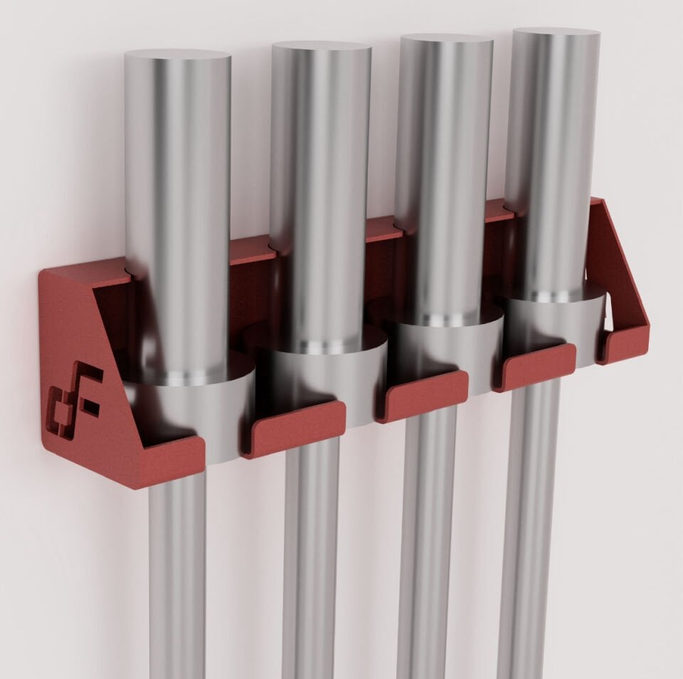 Fusion Dikey Halter Bar Depolama Askısı-4’lü