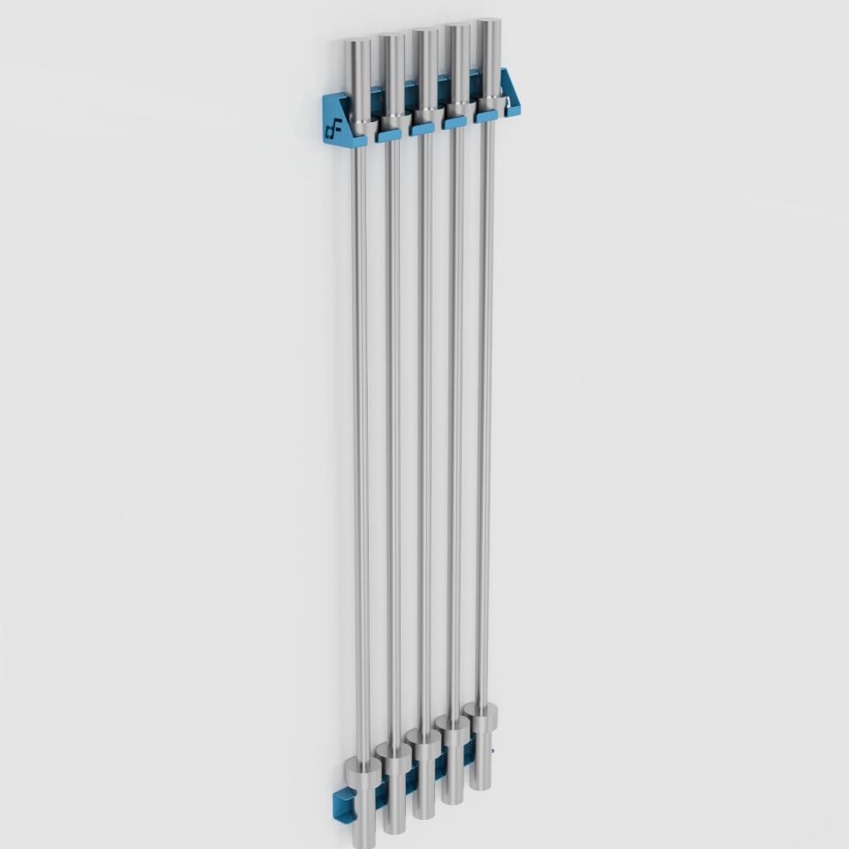 Fusion Dikey Halter Bar Depolama Askısı-5’li