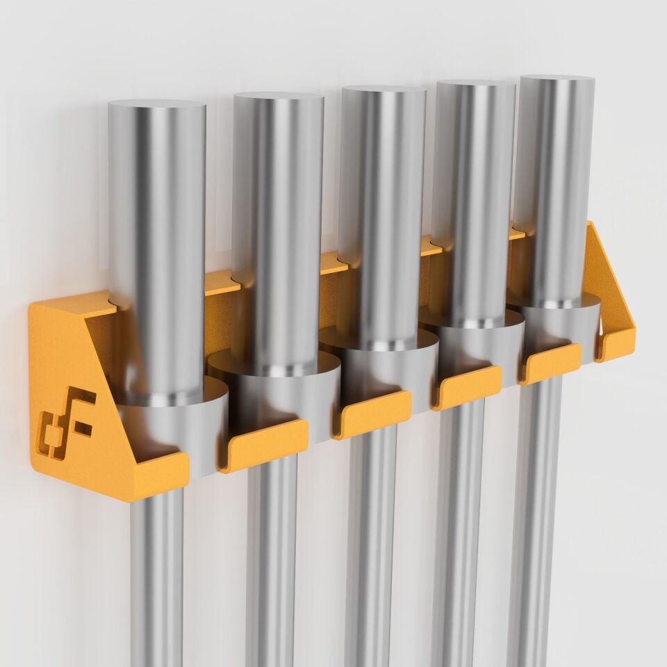 Fusion Dikey Halter Bar Depolama Askısı-5’li