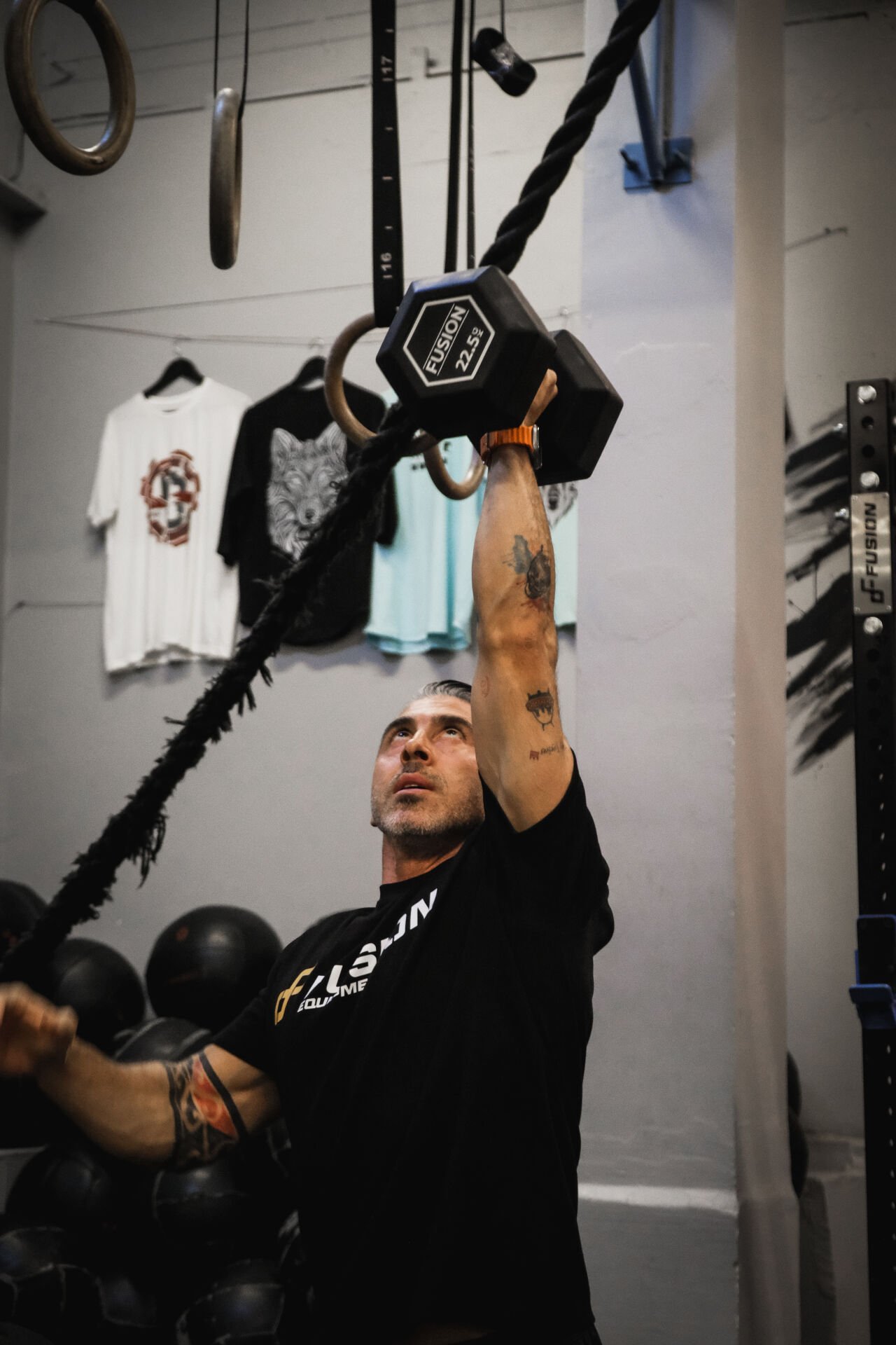 Fusion Hex Kaucuk Altıgen Dambıl - Rubber Hex Dumbbell