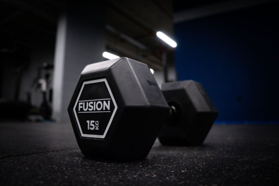 Fusion Hex Kaucuk Altıgen Dambıl - Rubber Hex Dumbbell